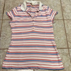 Guess jeans polo shirt, women’s size large